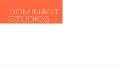 Desktop Screenshot of dominantstudios.com